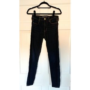 American Eagle Super Stretch Dark Wash Jegging